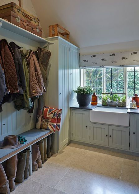 Utility and Boot Rooms by Sarah Maidment Interiors, Berkhamsted, Hertfordshire